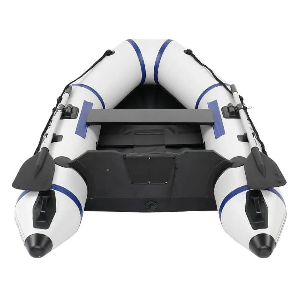 Fithood Camping Sizeurvivals 7.5ft PVC 180kg Water Adult Assault Boat OFF-WHITEf