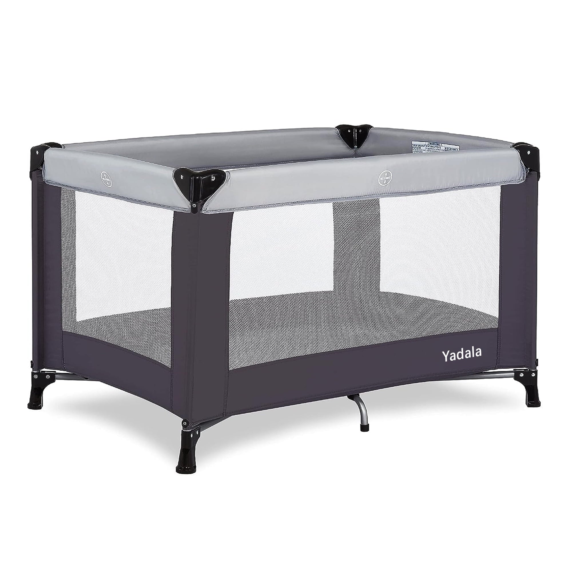 Yadala Baby Playard, One-Press Sizeetup Pack n Play, Portable Playpen for Newborn Baby Toddler