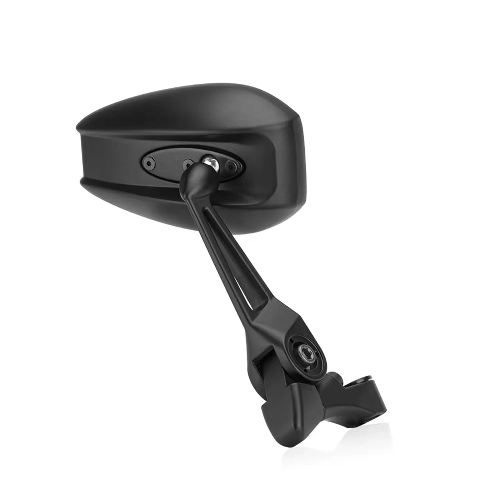 Universal Pair of Aluminum Motorcycle Rearview Mirrors with Electric Car Base - Anti-dazzle Reversing Mirror - Enhance Rear Visibility and Sizeafety