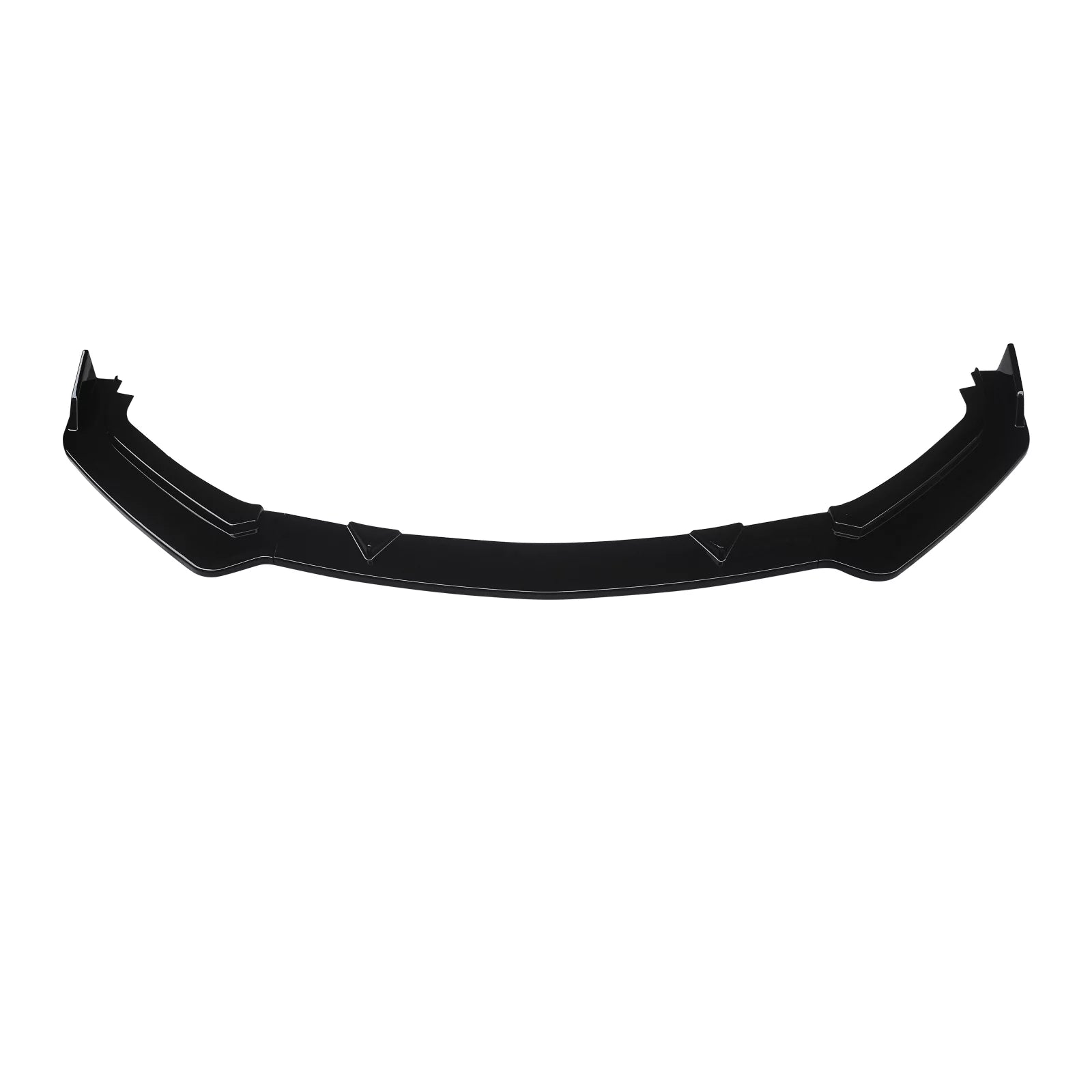 NINTE Front Bumper Lip for 2017-2023 Infiniti Q60 Gloss Black 3PCSize