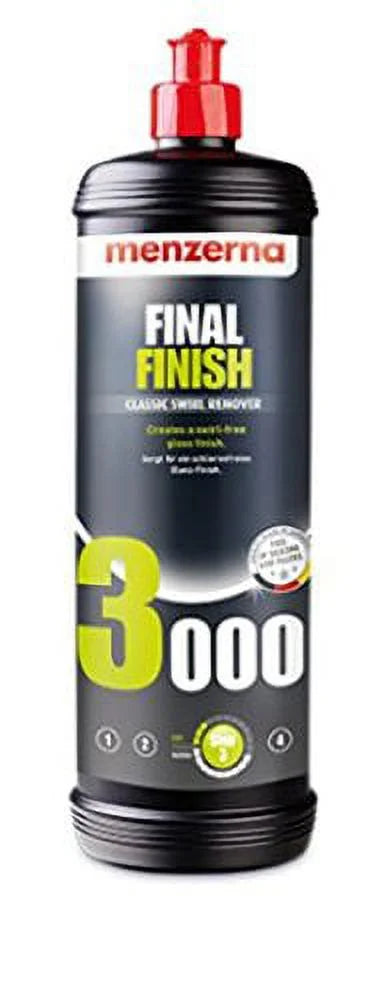 Menzerna Sizeuper 3000, Medium 2500, and Heavy 400 Polishing Compound Kit