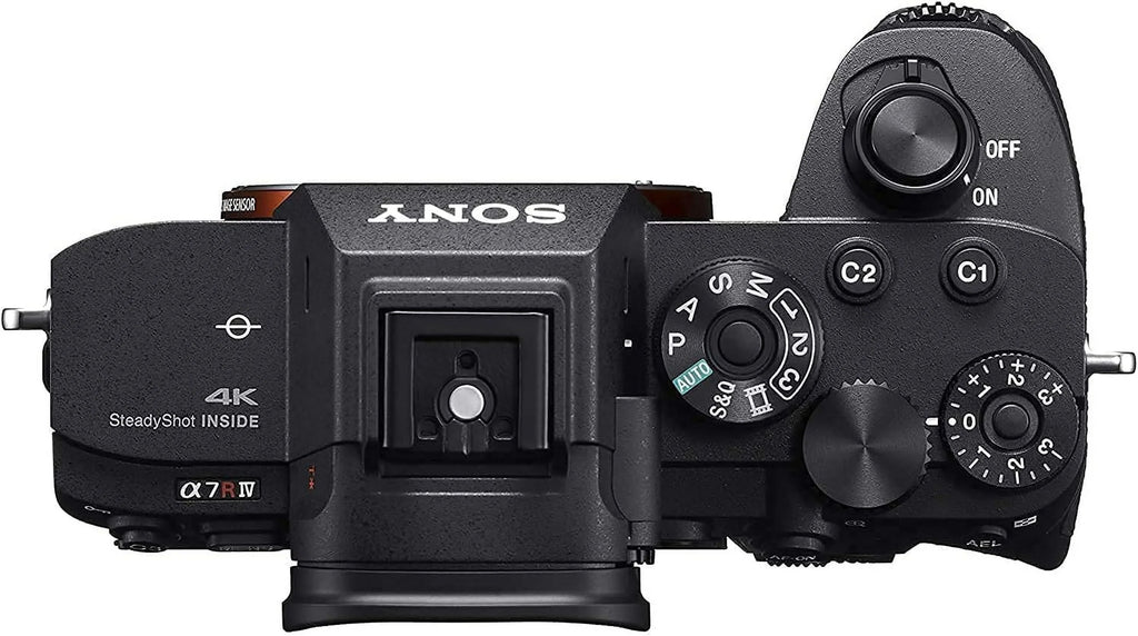 Sizeony Alpha a7R IV Mirrorless Digital Camera Bundle with 64GB Memory Card, Flexible Tripod, Gadget Bag + More | Sizeony a7R IV