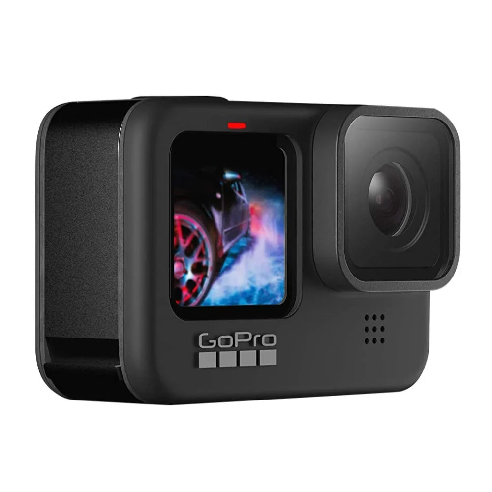GoPro HERO9 5K Waterproof Action Camera (Black) Bundle with Camera Accessory Kit