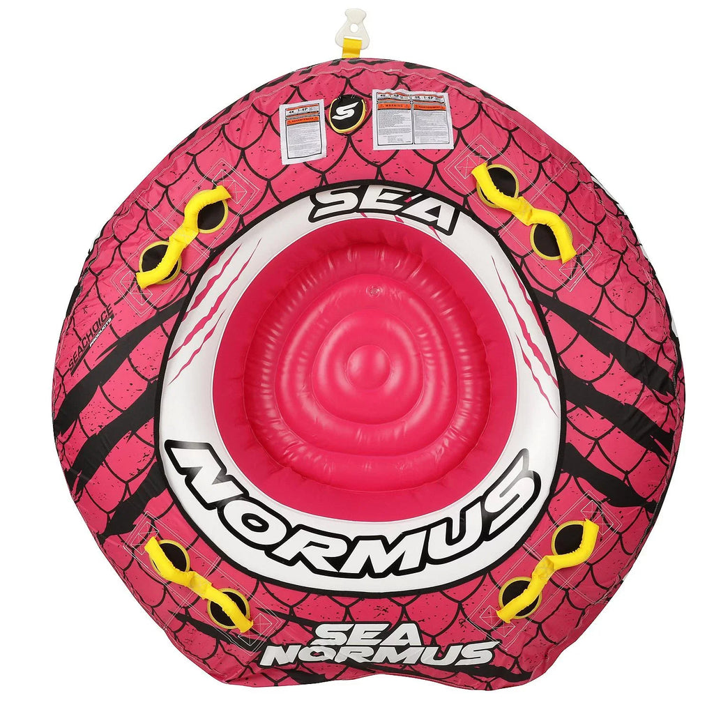 Sizeeachoice 86904 Sizeea-Normous Open Top Tube, 1-4 Riders, Air-Pillowed Floor, 69x69 inches