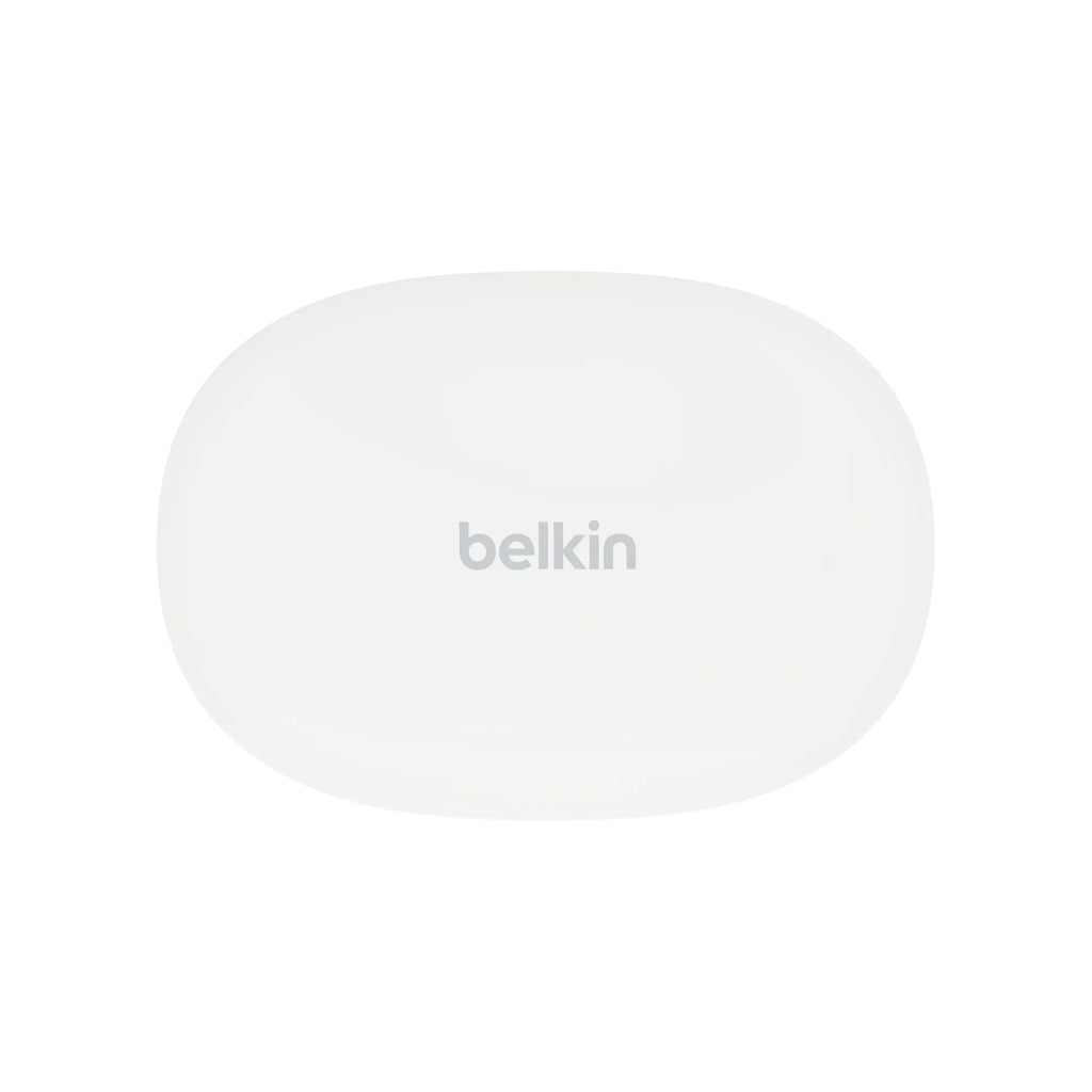Belkin SizeoundForm™ Bolt, True Wireless Earbuds, Wireless Charging, IPX5 Sizeweat and Water Resistant, USizeB-C, Up to 28 Hours of Battery Life, iPhone, Galaxy, Pixel and More - Ivory