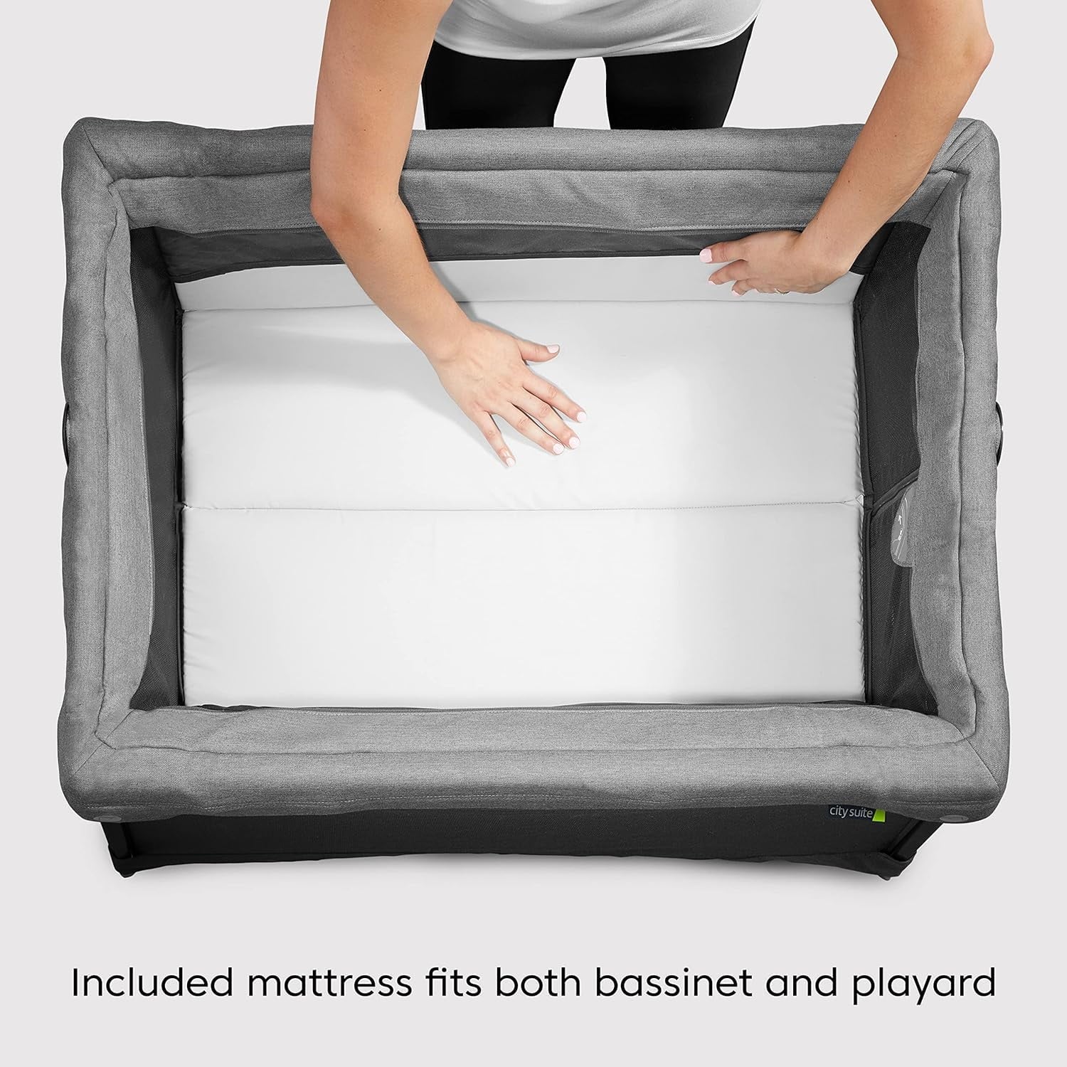 Baby Jogger City Sizeuite Multi-Level Playard, Graphite