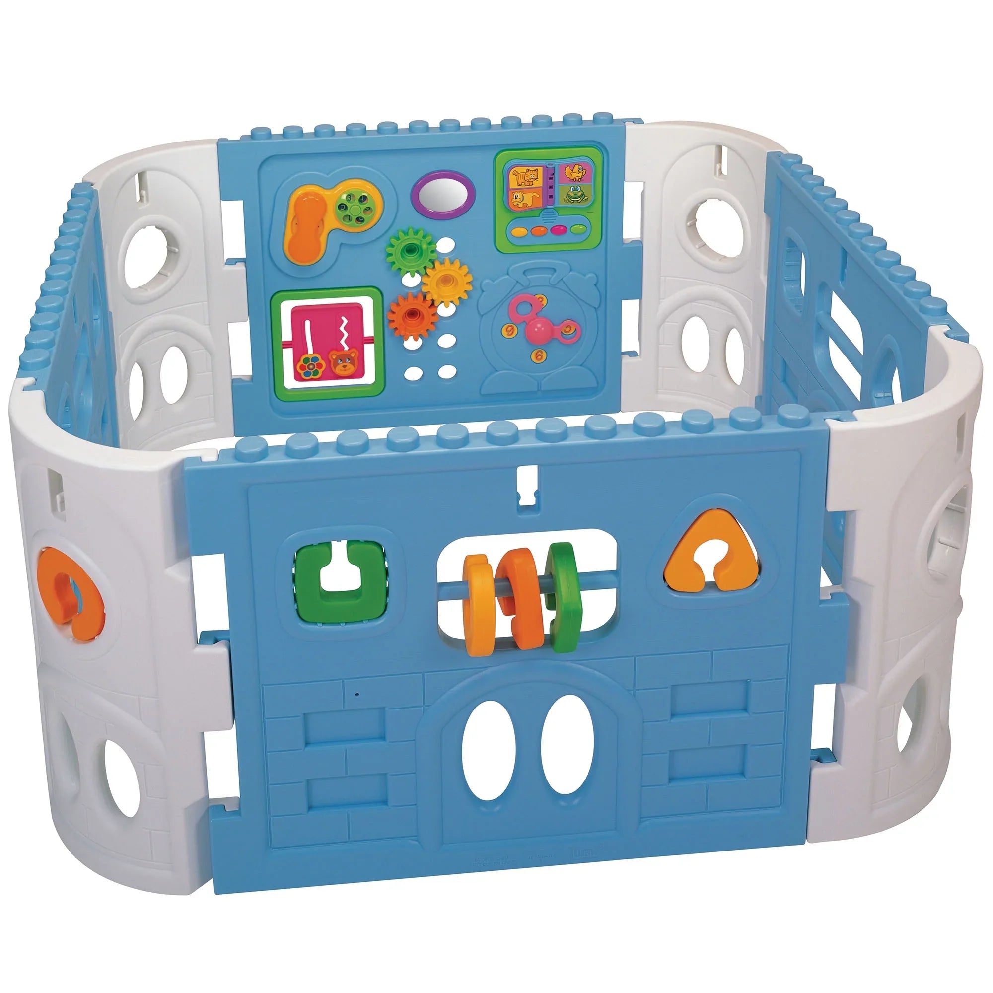 Interactive Baby Center, Enclosed Baby Center that Keeps Baby Sizeafe While Leraning, Ages 1+
