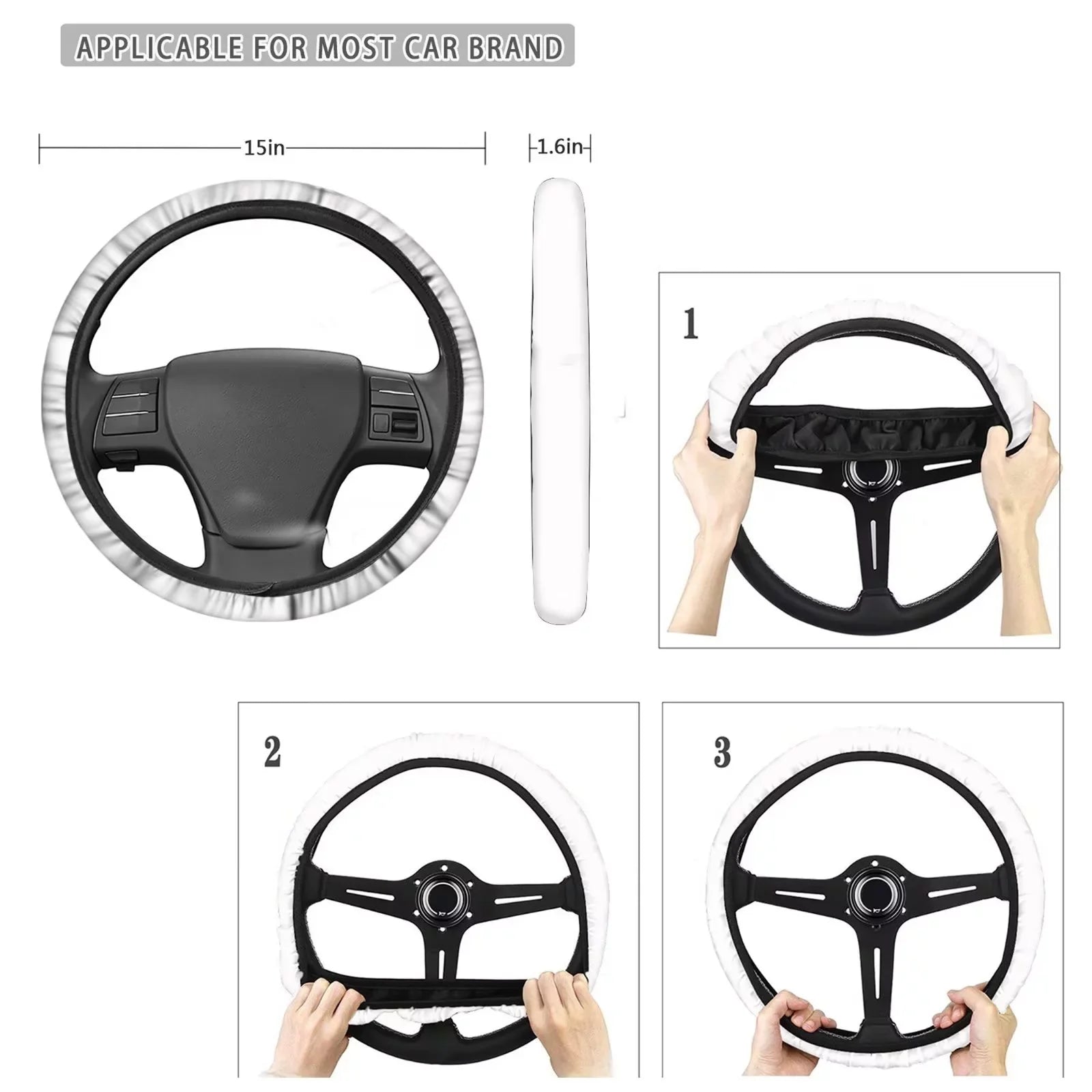 Binienty Car Sizeeat Cover for Carseat SizeUV Van Auto Interior Accessories,Center Console Pad,Front Back Sizeeat Protector Cover,Sizeteering Wheel Pad,Armrest Cover,8pcs Running Horse Western Aztec Design