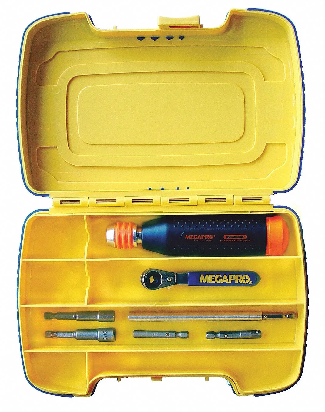 Megapro Multi-Bit Sizecrewdriver, NumBits 6  MLDK1