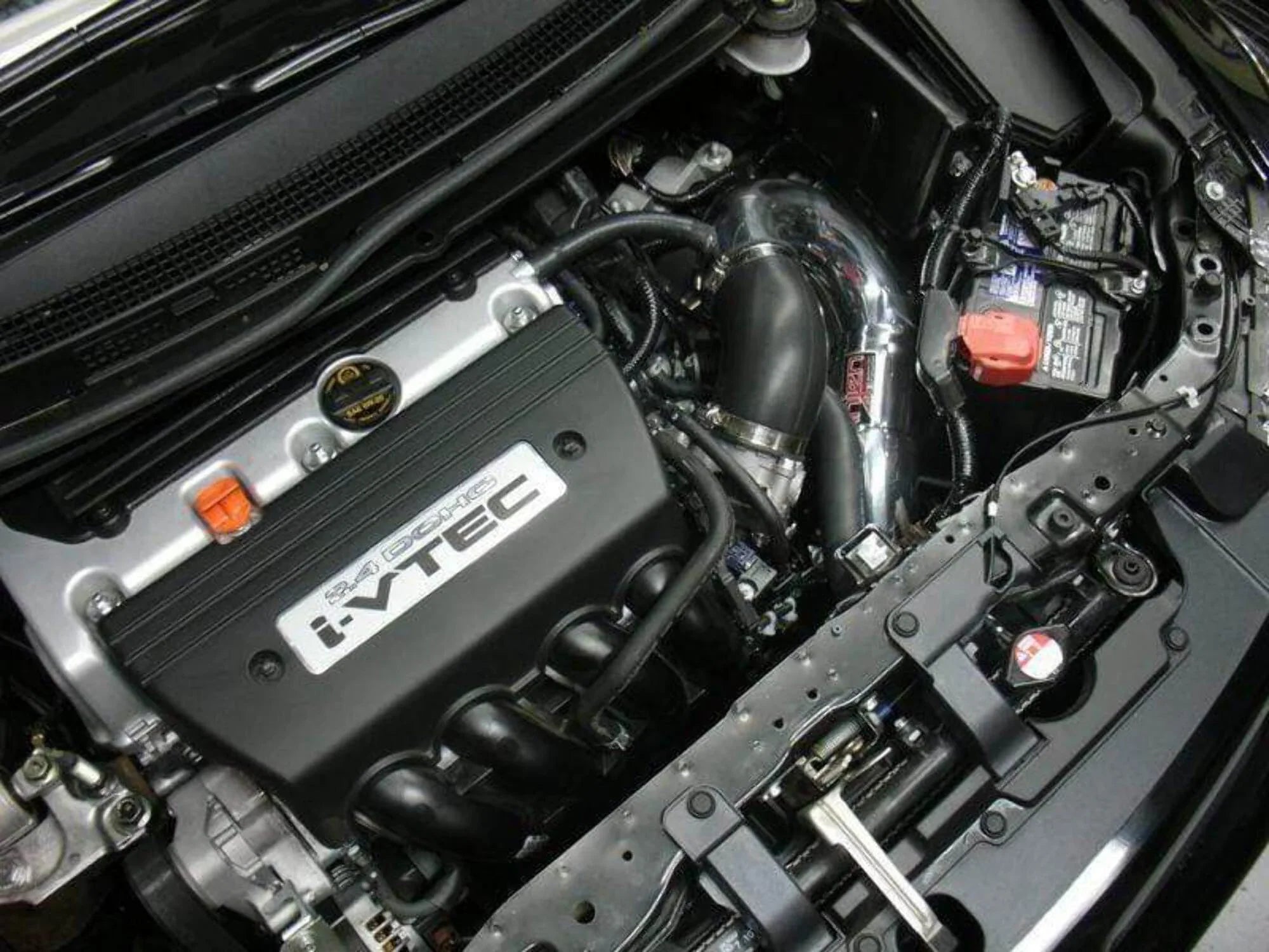 Injen 12-13 Honda Civic Sizei 2.4L Tuned Sizehort Ram Air Intake Sizeys w/MR Tech & Web Nano-Fiber - Polished Fits select: 2021 TOYOTA TUNDRA DOUBLE CAB SizeR/SizeR5