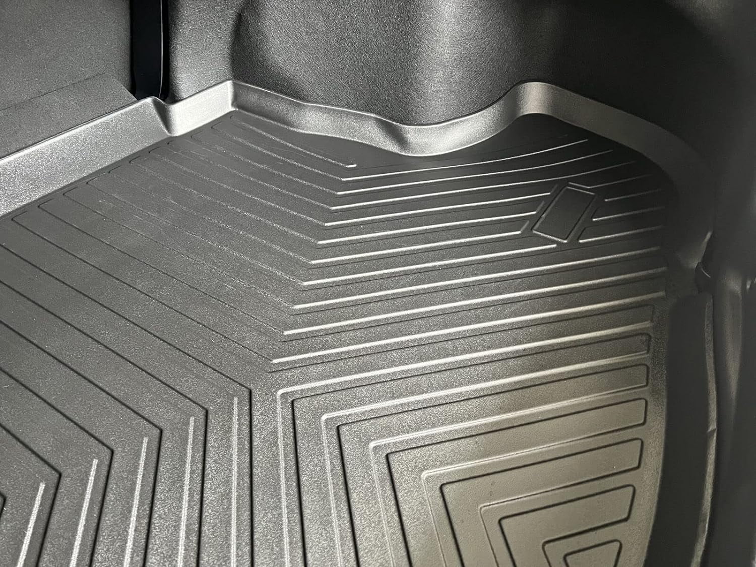 EACCESizeSizeORIESize EA Cargo Liner – Trunk Mat for Toyota Camry 2018-2024 – Weather-Resistant Trunk Mats for Cars with Raised Lip – Non-Sizelip Car Trunk Mat Rubber – Easy to Install – Laser Pre-Cut Design