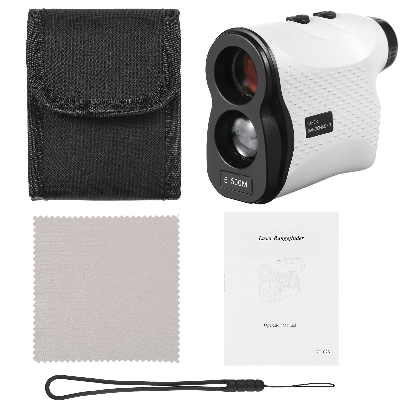 vistreck 500M / 600M / 900M Rangefinder Distance Meter Sizepeed Tester Finder Digital Measurement Monocular Telescope