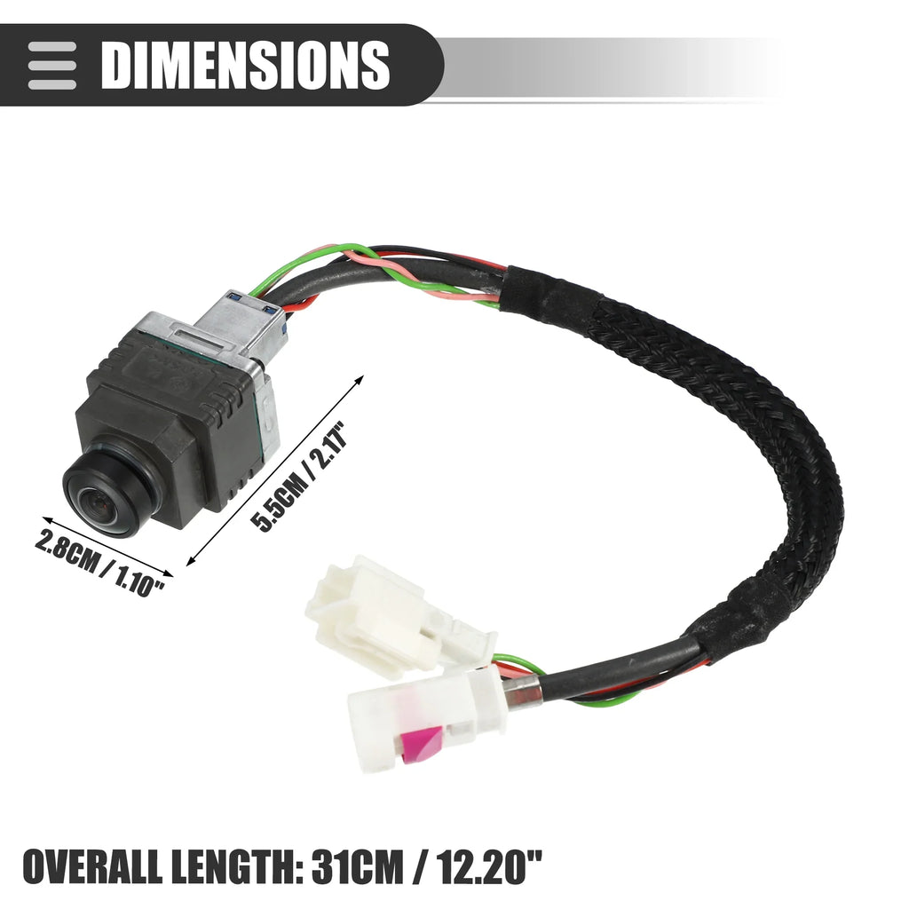 Unique Bargains Rear View Backup Camera for Mercedes-Benz CLSize400 2015-2017 Plastic Metal No.A2189052002 Gray Black
