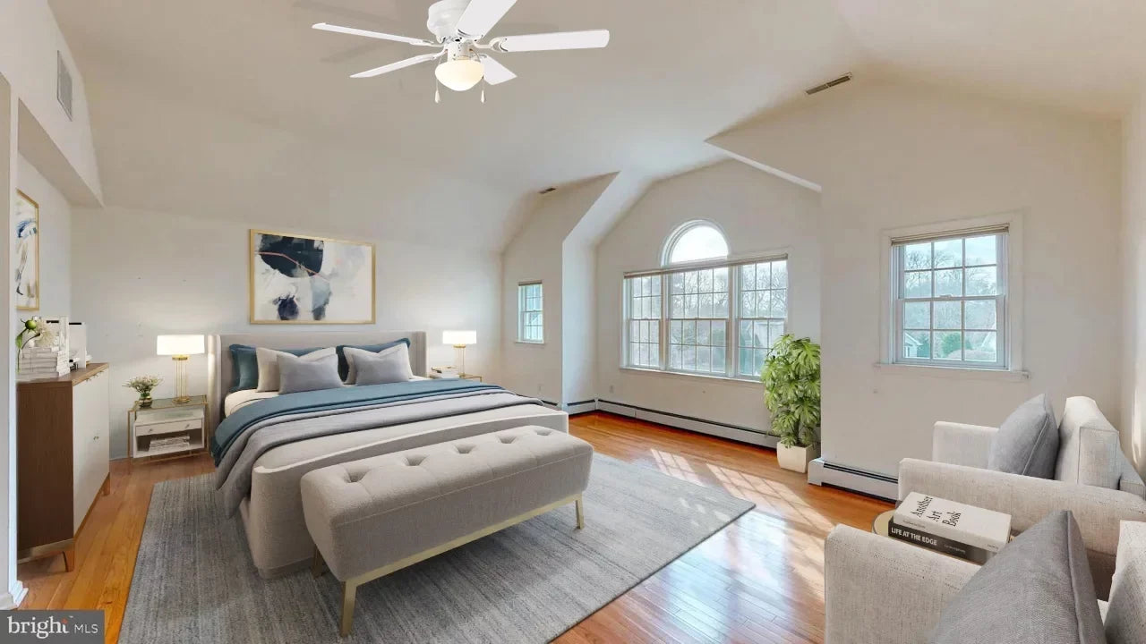 Mainstays 52 inch Hugger Indoor Ceiling Fan with Light Kit, Ivory, 5 Blades, Reverse Airflow