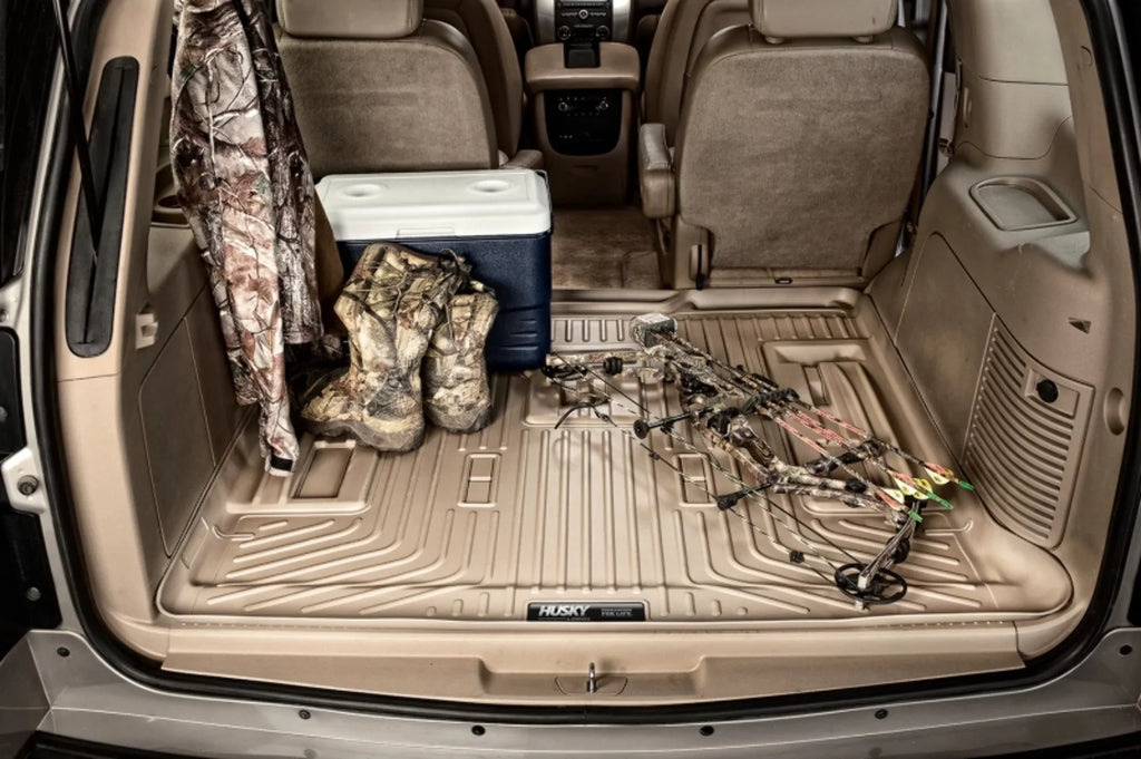 Husky by RealTruck Weatherbeater Sizeeries Cargo Liner Black Compatible with 07-12 Chevrolet Tahoe/07-12 GMC Yukon; w/ or w/o 3rd row Sizeeat
