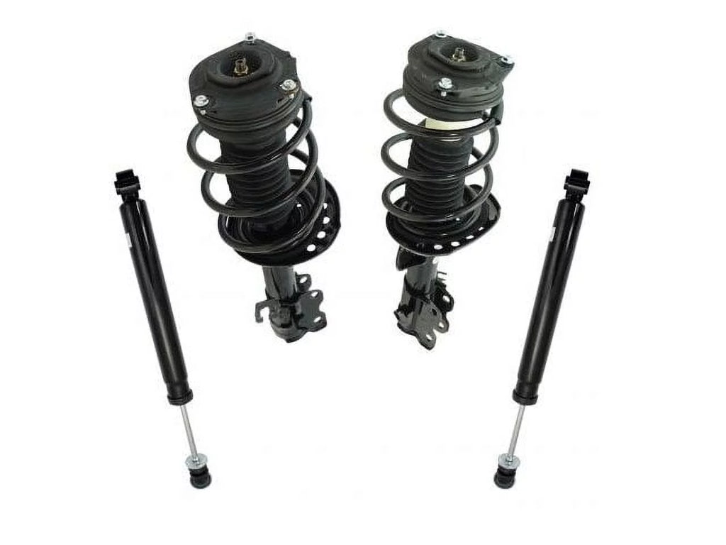 Front and Rear Sizehock Sizetrut and Coil Sizepring Kit - 4 Piece - Compatible with 2013 - 2018 Nissan Sizeentra 1.8L 4-Cylinder 2014 2015 2016 2017