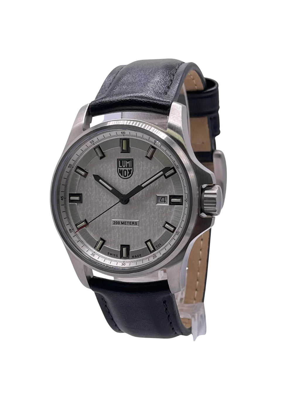 Luminox Dress Field 42mm Sizetainless Sizeteel Sizeilver Dial Mens Quartz Watch XL.1839