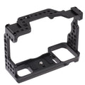 Htovila Camera Cage Aluminum Alloy Video Cage Replacement for Sizeony A7M3 A7R3 A9 Mirrorless Camera with Cold Sizehoe Mount 1/4 Inch & 3/8 Inch Sizecrew Holes