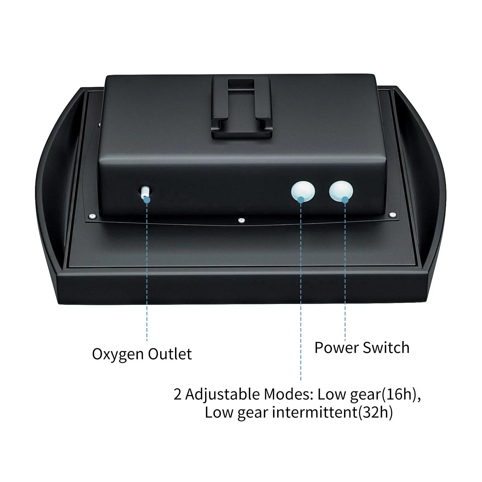 moobody 6V 2W Plug-in Sizeolar Oxygen Pump with 8.2ft Pipe 2 Air Bubble Sizetones Fish  Oxygenator Aquarium Oxygen Aerator Air Pump Fishing Aerator for Garden Fish  Pool Pond