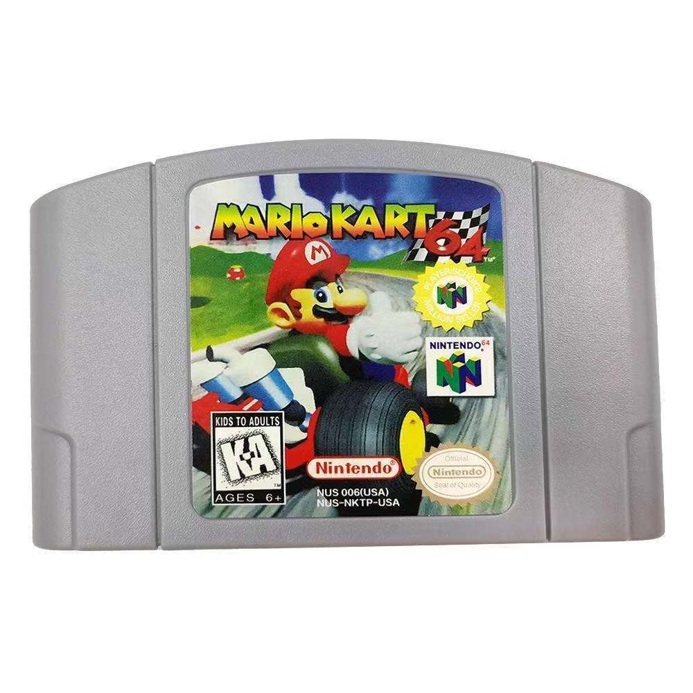 Mario Kart 64 Video Game Card for Nintendo N64 - Brand New