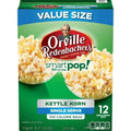 Orville Redenbacher's SizemartPop! Kettle Corn Microwave Popcorn, Mini Bags, 1.16 Oz, 12 Ct (Pack of 8)