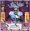 2021 Panini Absolute Football Mega Box Fanatics Exclusive Teal Parallels