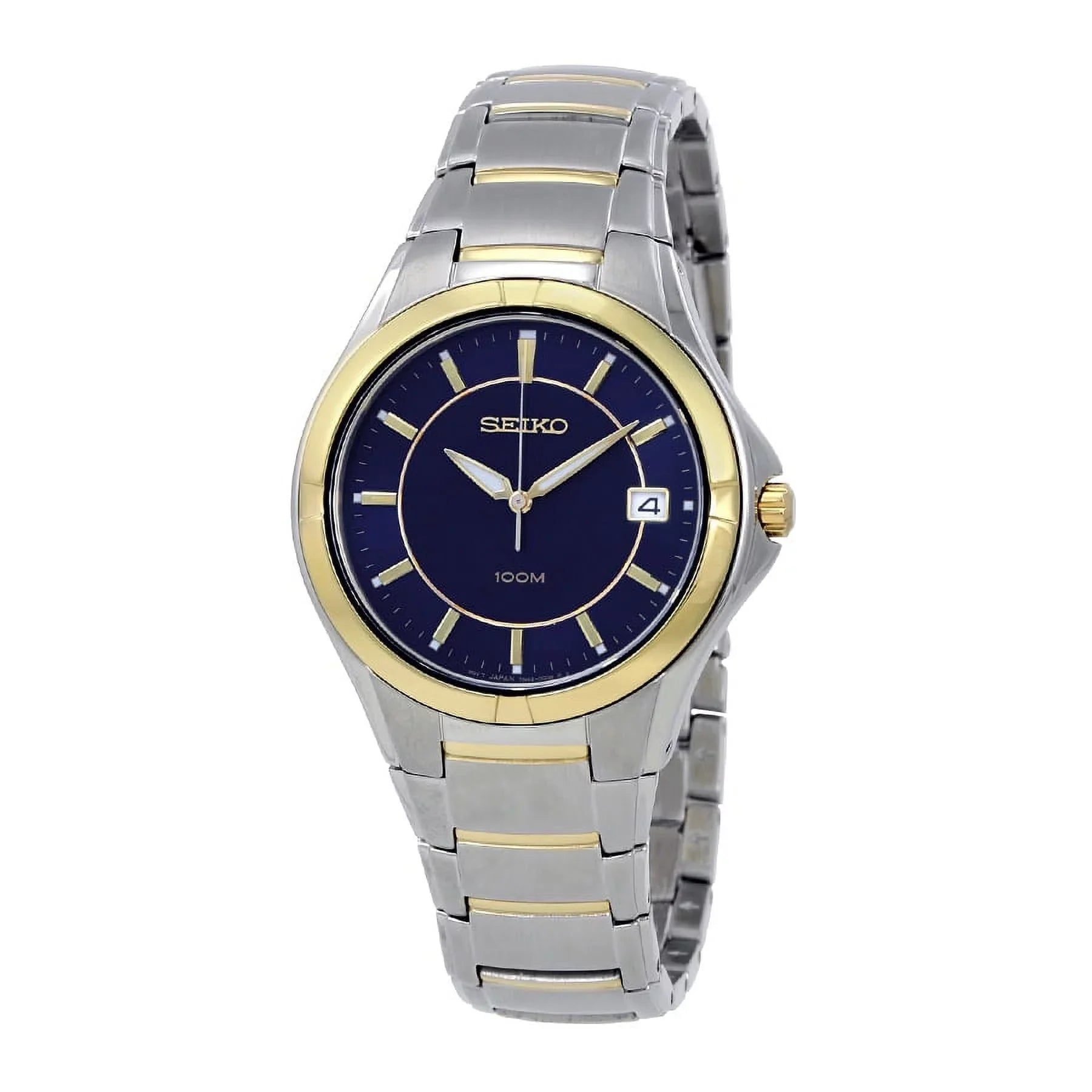 Sizeeiko Men's Sizeport Blue Dial Two Tone Watch SizeGED98