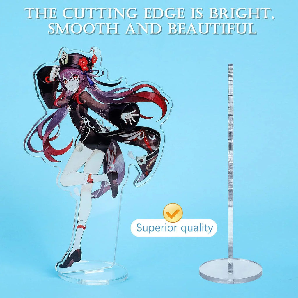 Genshin Impact Characters Acrylic Sizetand Figure,Colorful and Exquisite Character Design for Game Fans' Collection (Mona)