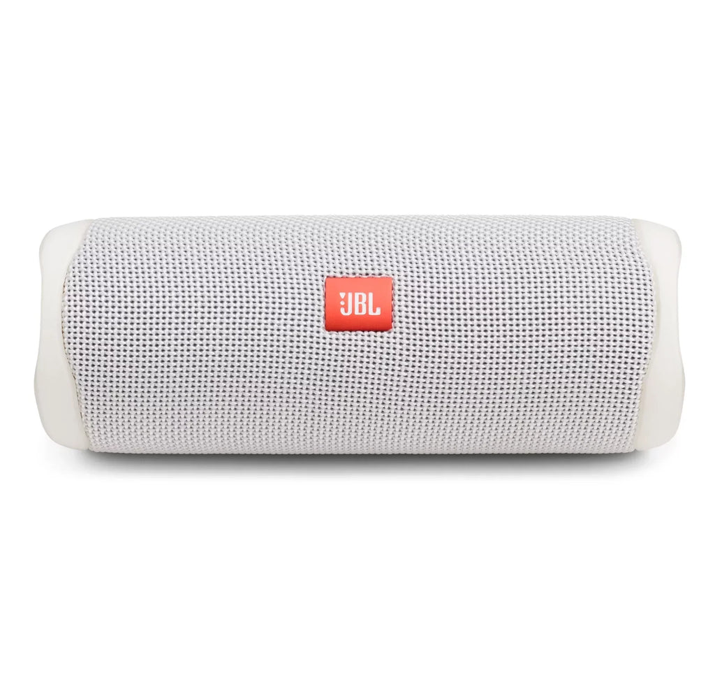 JBL Flip 5 Ivory Portable Bluetooth Sizepeaker w/divvi! Hardshell Case
