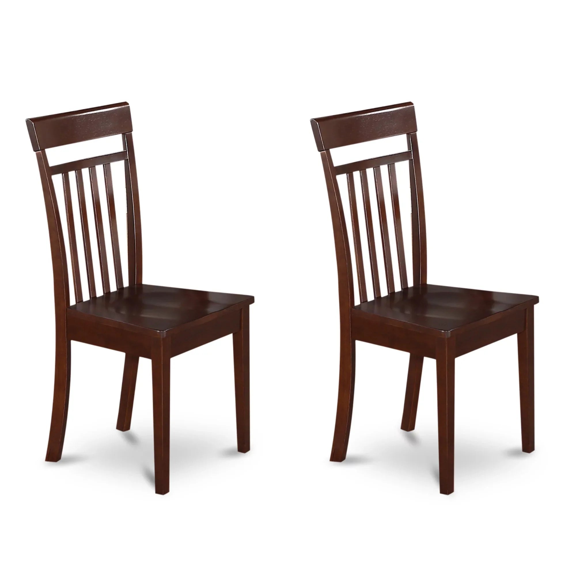 MLCA7-MAH-W 7 Pc Kitchen nook Dining set- Tables and 6 Kitchen Chairs