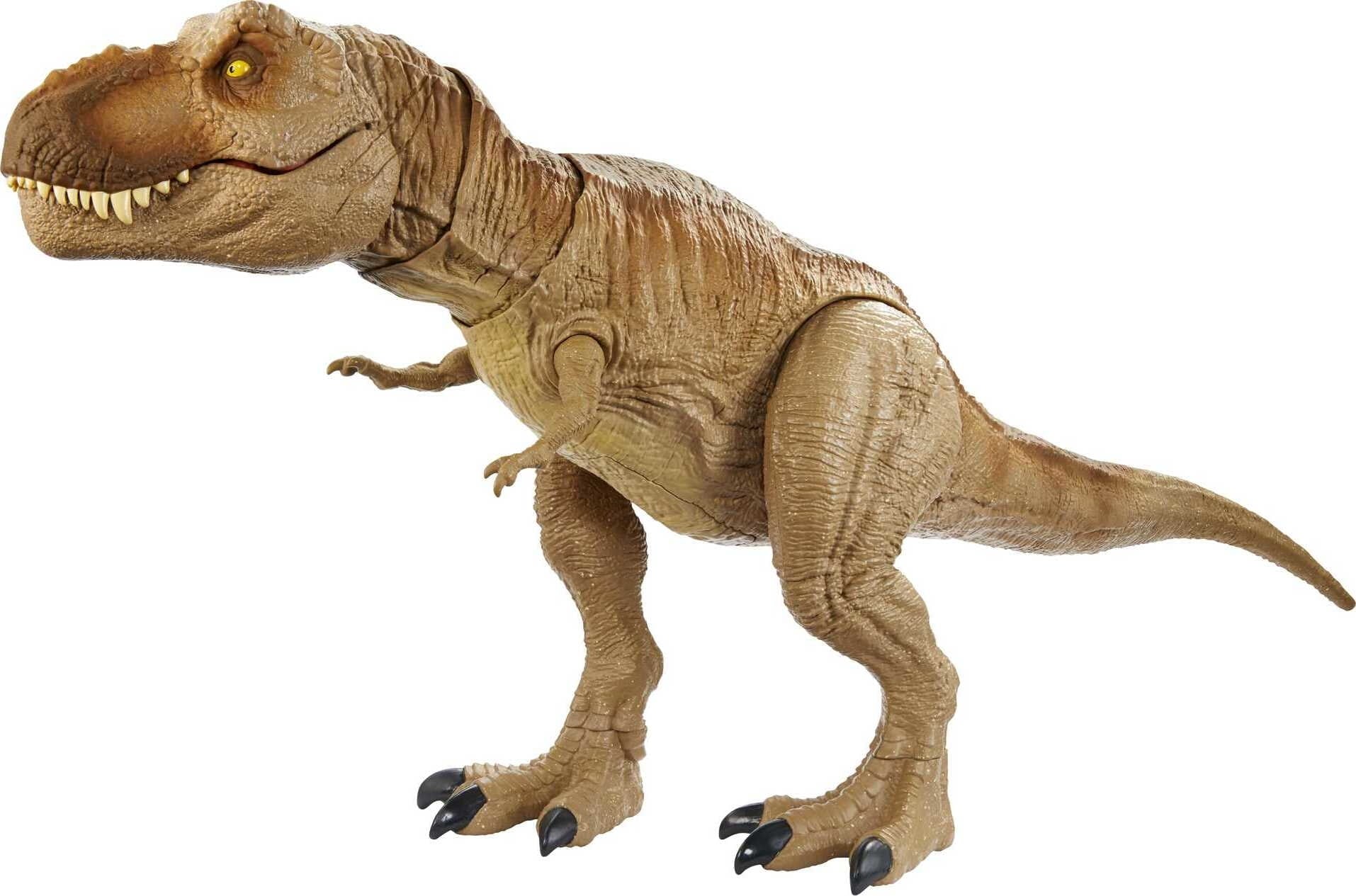 Jurassic World Epic Roarin’ Tyrannosaurus Rex Large Action Figure for Ages 4 Years & Up