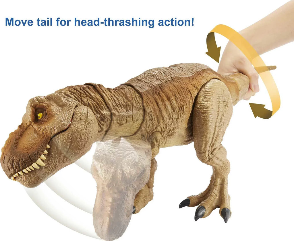 Jurassic World Epic Roarin’ Tyrannosaurus Rex Large Action Figure for Ages 4 Years & Up
