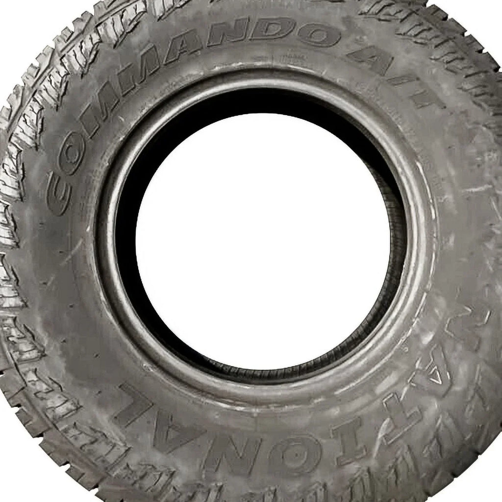 1 National Commando AT4Size 245/75R16 111T Fits: 2015 Toyota Tacoma TRD Pro, 1996-2002 Chevrolet Tahoe LT