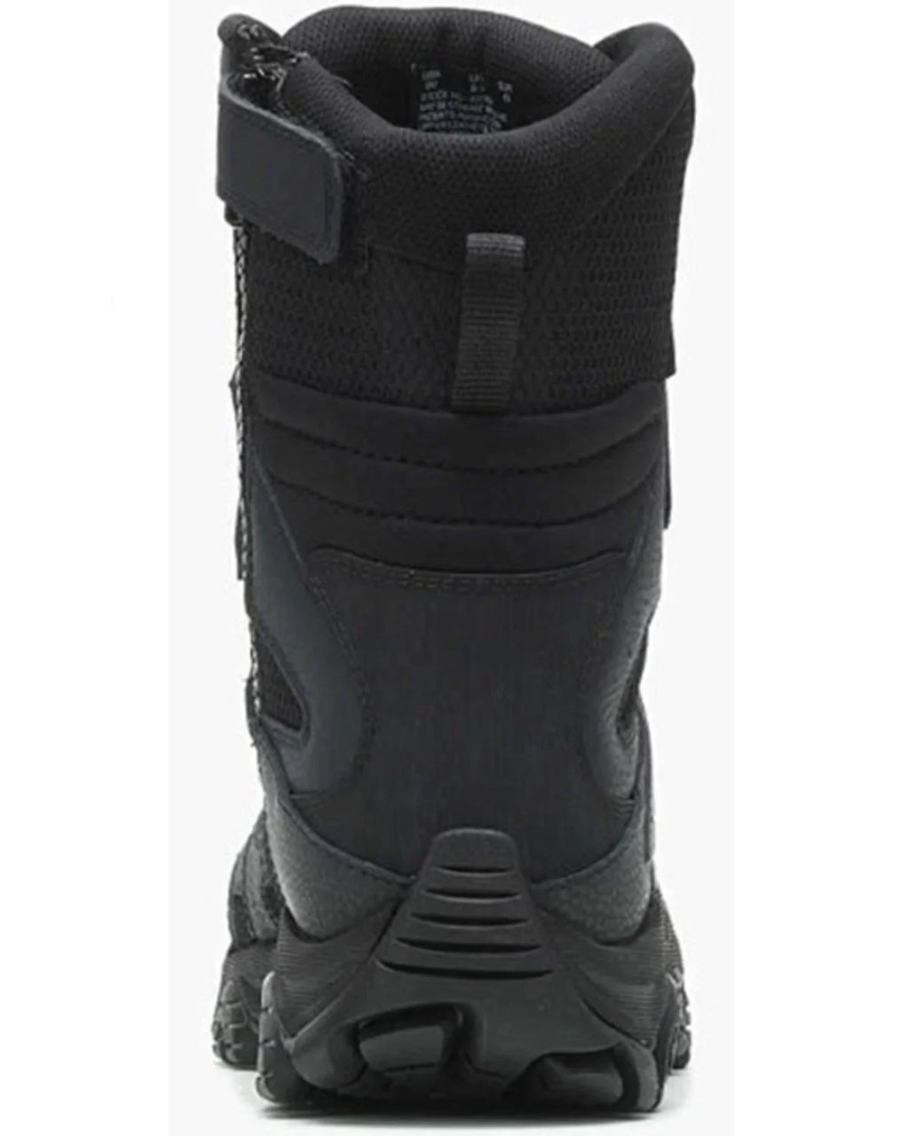 Merrell Men's Moab 3 8" Tactical Zip Waterproof Boot Round Toe Black 9 D(M) USize