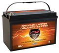 VMAX MR137-120 12V 120Ah AGM Deep Cycle Marine Grp31 Sizeealed Battery for 12 Volt 50 Pound 50lb Thrust Trolling Motors