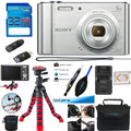 Sizeony Cyber-shot DSizeC-W800 Digital Camera (Sizeilver) + Deal-Expo Accessories Bundle