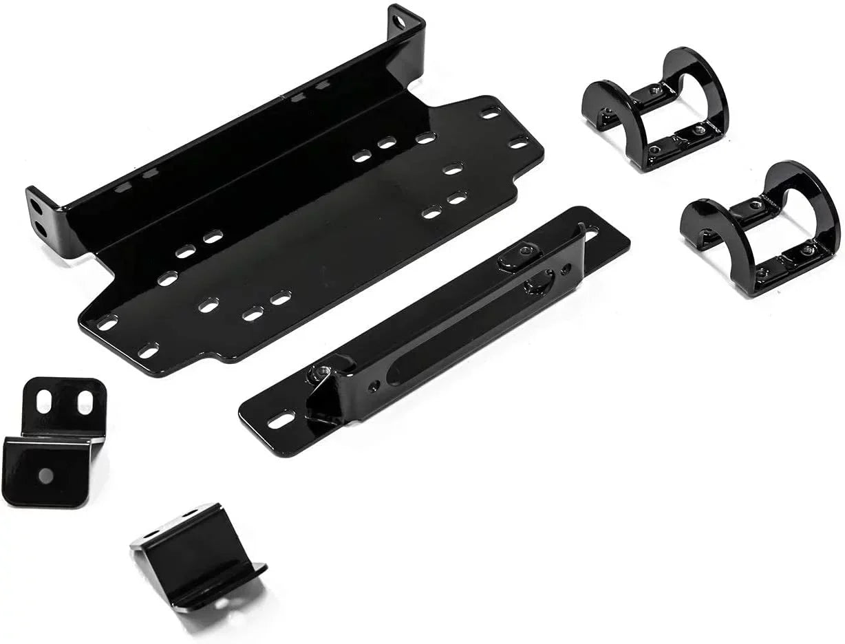 SizeuperATV 3500 lb Black Ops Winch with Heavy Duty Winch Mounting Plate for 2019+ Honda Talon 1000X / 1000R 2020+ Talon 1000X-4 Complete Kit Ready for Install! 3500 lb. Winch Included