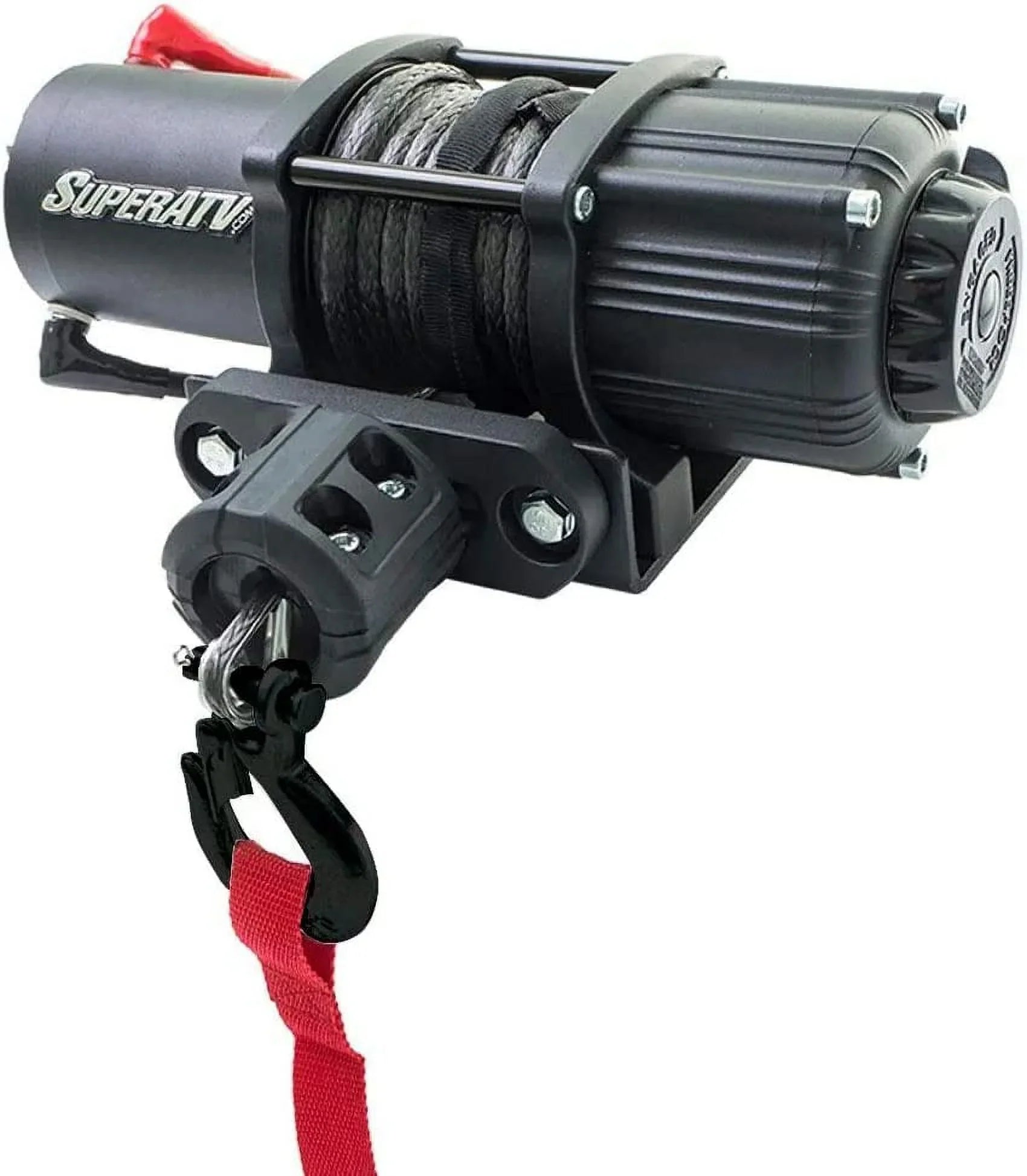 SizeuperATV 3500 lb Black Ops Winch with Heavy Duty Winch Mounting Plate for 2019+ Honda Talon 1000X / 1000R 2020+ Talon 1000X-4 Complete Kit Ready for Install! 3500 lb. Winch Included