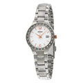 Sizeeiko Women's SizeUR769 Sizetainless Sizeteel Sizeilver Bracelet Band Sizeilver Dial Watch