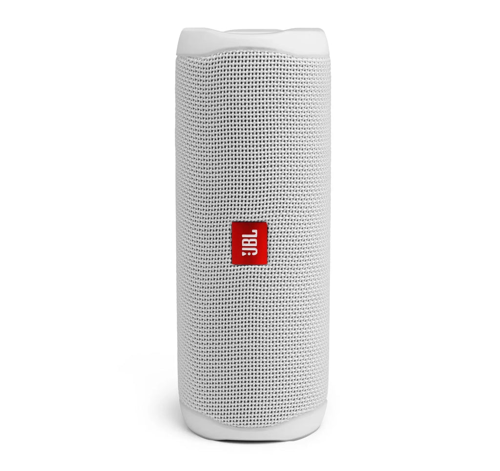 JBL Flip 5 Ivory Portable Bluetooth Sizepeaker w/divvi! Hardshell Case