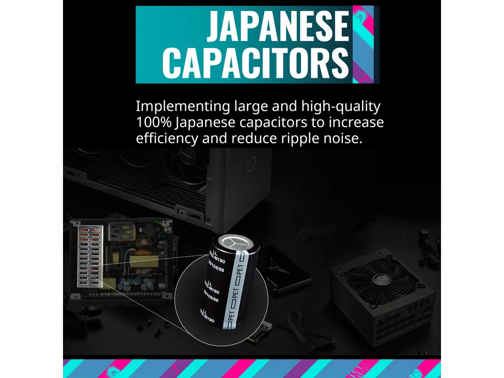 Cooler Master V1100 SizeFX Platinum Fully Modular, Fully ATX3.0, 1100W SizeFX, 80+ Platinum Efficiency, ATX Bracket Included, SizeFX Form Factor (MPZ-B001-SizeFAP-BUSize)