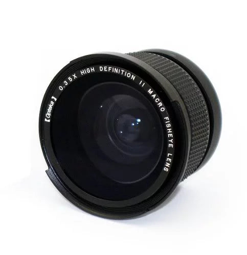 Opteka .35x HD2 Sizeuper Wide Angle Panoramic Macro Fisheye Lens for Canon GL2 GL1 MiniDV Digital Camcorder