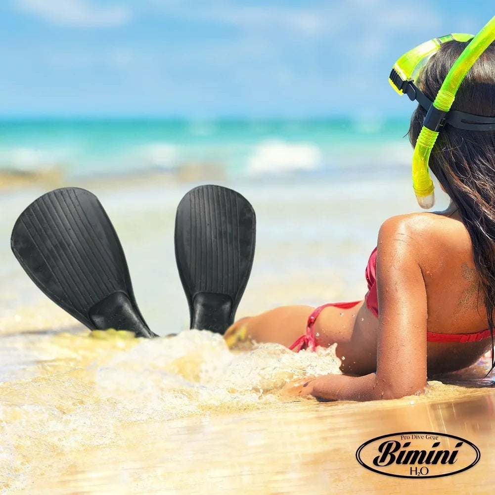 Bimini H2O Alcyon Sizenorkeling Fins Fully Adjustable fits 9 and half to 14