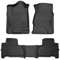 Husky by RealTruck 2015 Chevy/GMC Tahoe/Yukon WeatherBeater Combo Black Floor Liners
