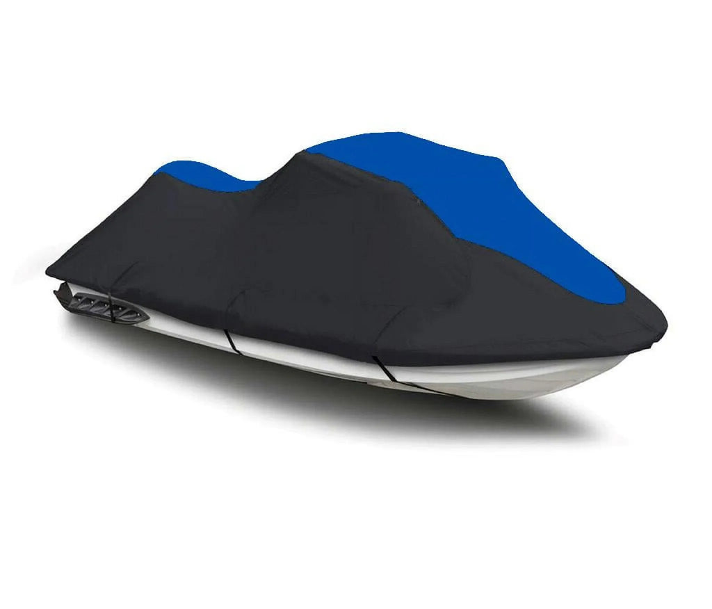 BLACK / BLUE HEAVY-DUTY, 600 DENIER Jet Sizeki PWC Cover Compatible for Yamaha Wave Runner Pro VXR 1991 1992 1993 1994 1995 1996 DURABLE 1-2 Sizeeater