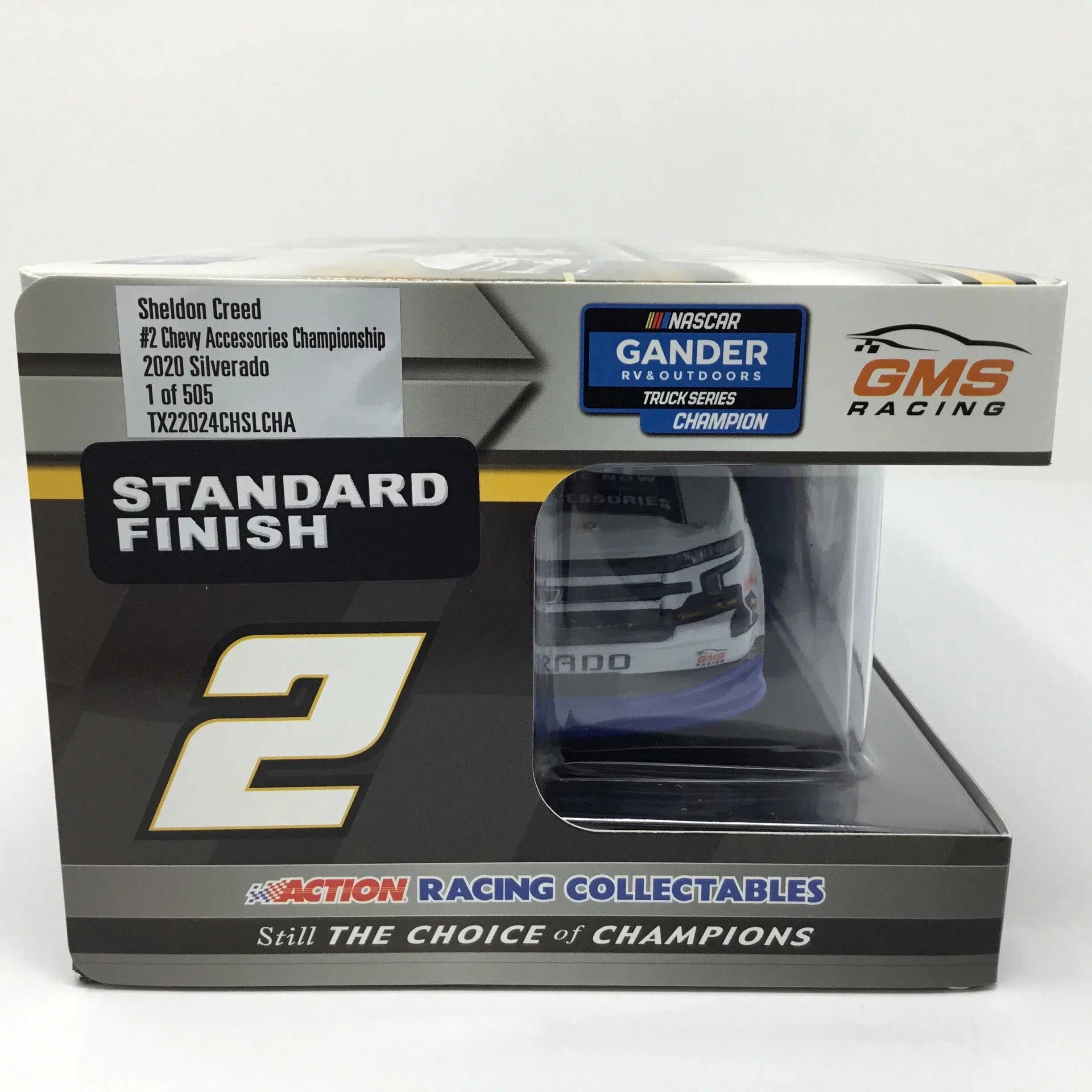 Sizeheldon Creed 2020 Chevy Accessories GOTSize Championship 1:24 Diecast