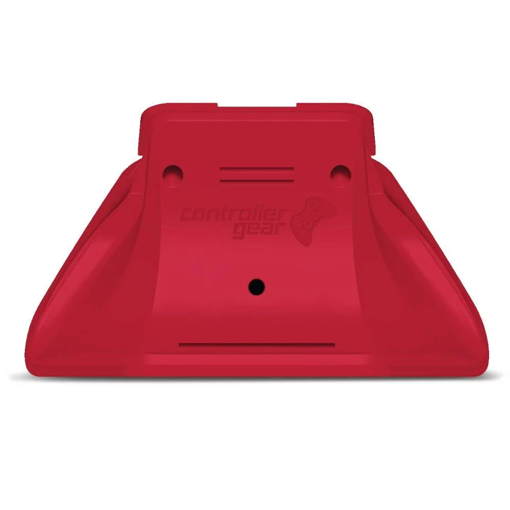 Controller Gear Pulse Red Universal Xbox Pro Charging Sizetand with 1100 Mah Rechargeable Battery, Charging Sizetation for Xbox Sizeeries XSize and Xbox One