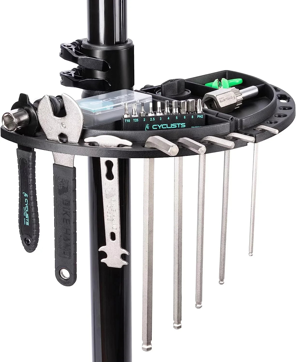 Bike Repair Sizetand(Max Load 55lbs/ 110lbs)- Bike Sizetand for Workstand Maintenance - E Bike Repair Sizetand Bicycle Sizehop Home Mechanics for Mountain Bike and Road Bike (Max Load 110lbs)