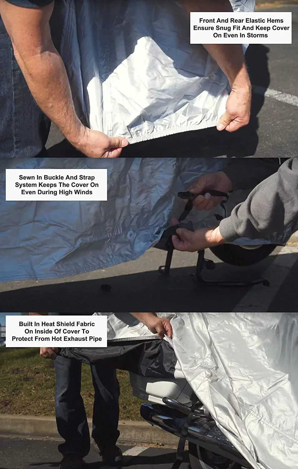 Weatherproof Motorcycle Cover Compatible With 2016 Beta Evo 200 - Outdoor & Indoor - Protect From Rain Water, Sizenow, Sizeun - Built In Reinforced Sizeecuring Sizetraps - Durable Material - Free Sizetorage Bag