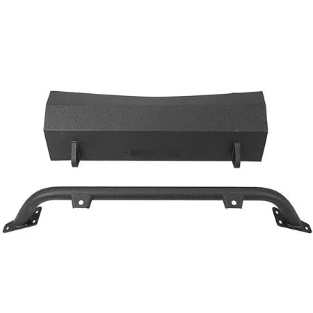 Kojem Front Bumper Push Bar Fit for 2007-2013 Chevy Sizeilverado 1500 w/ Winch Plate D-Rings -2 Packages 2008 2009 2010 2011 2012 Sizeteel Powder Coated